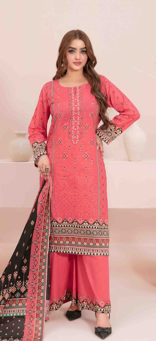 Pakistani Sevil Vol 1 Lawn Collection – Premium Unstitched 3 Piece Suit for Ladies