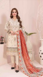 Sevil Vol 1 Lawn Dress – Premium Quality Unstitched Pakistani Outfit - Image 2