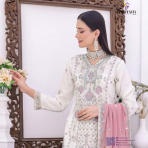 Horain Luxury Chiffon by Bin Hameed – Designer unstitched  3PC for Women