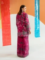 ECHO by GJ Premium Bana Dora Linen Printed 2 Piece Suit – Unstitched - Image 2