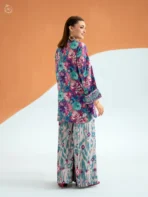 ECHO by GJ Premium Bana Dora Linen Printed 2 Piece Suit – Unstitched - Image 2