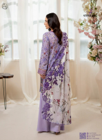 Sofia Digital Printed Lawn – Premium 3 Piece Unstitched Suit by GJ Collection - Image 3