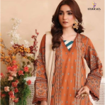 Sabeen by Johra Embroidered Lawn Unstitched 3Pcs