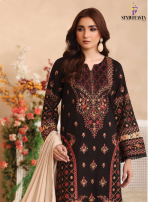 Sabeen by Johra Embroidered Lawn Unstitched 3Pcs - Image 6