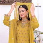 Horain Luxury Chiffon by Bin Hameed – Designer unstitched  3PC for Women