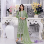 Inara Vol. 2 by Bin Hameed & Rana Arts – Premium Semi-Stitched Luxury Chiffon Suit