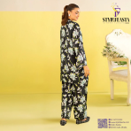 Zeya by Gullji – Premium 2 Piece Unstitched Digital Printed Shirt & Trouser - Image 2