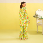 Zeya by Gullji – Premium 2 Piece Unstitched Digital Printed Shirt & Trouser - Image 2