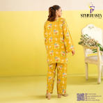 Zeya by Gullji – Premium 2 Piece Unstitched Digital Printed Shirt & Trouser - Image 3