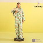 Zeya by Gullji – Premium 2 Piece Unstitched Digital Printed Shirt & Trouser