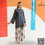 ECHO by GJ Premium Bana Dora Linen Printed 2 Piece Suit – Unstitched