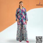 ECHO by GJ Premium Bana Dora Linen Printed 2 Piece Suit – Unstitched